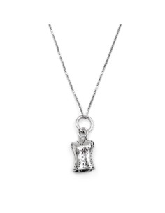 Bracciale Catena Donna in Argento 925 Rodiato con...