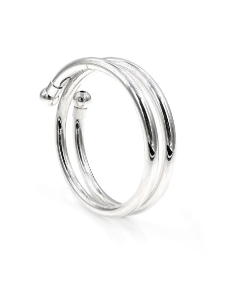 Bracciale Tubo Spirale in Argento 925 
