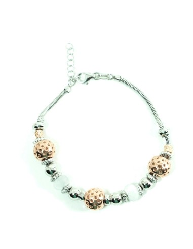 Bracciale Catena Donna in Argento 925 Rodiato...