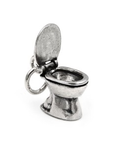 WC Ciondolo in Argento 