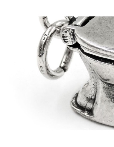 WC Solid Silver Pendant 