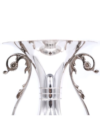 Vase aus 800er Silber mit Ziseliertem...
