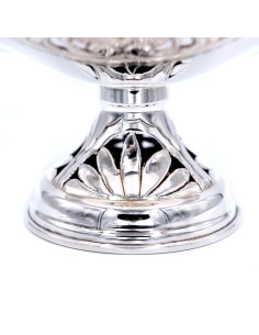 Alzata in Argento 800 Finemente Cesellata e Traforata 2