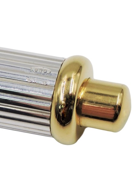 Lucciola Diagnostica in Argento 925 con Inserti Oro