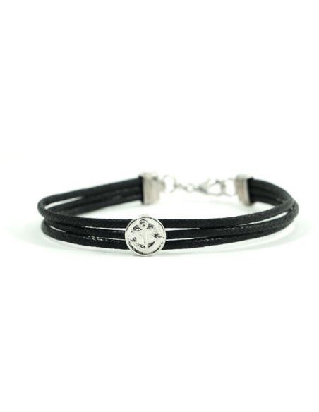 925 Sterling Silver Medal Bracelet and 3 Wires by Damiano Argenti