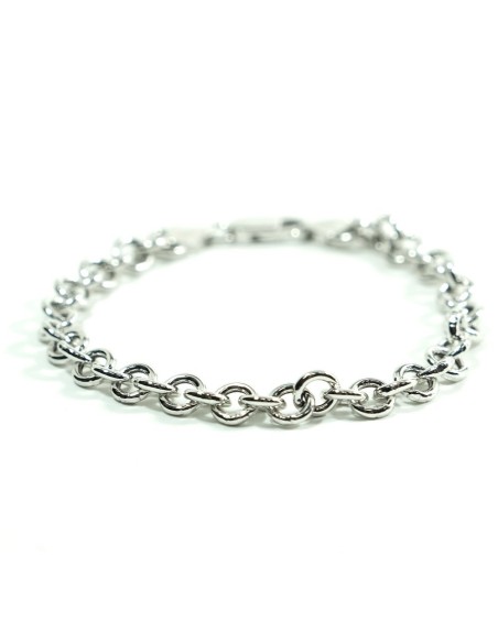 Bracciale Catena Tonda in Argento 925 