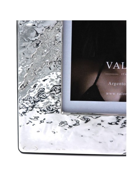 Cornice Portafoto Mineral cm 13x18 in Argento Massiccio 925 