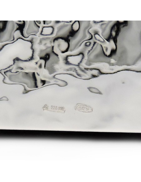 Cornice Portafoto Mineral cm 13x18 in Argento Massiccio 925 