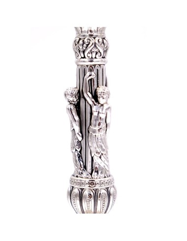 925 Sterling Silver Fine Baroque Candelabra...
