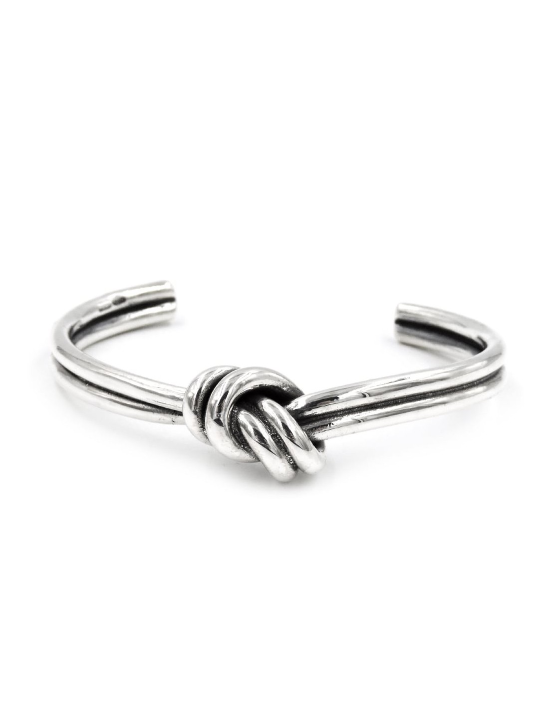 Emanuele Bicocchi Silver Double Knot Bracelet Emanuele Bicocchi
