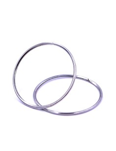 Orecchini Cerchi Medi in Argento 925 