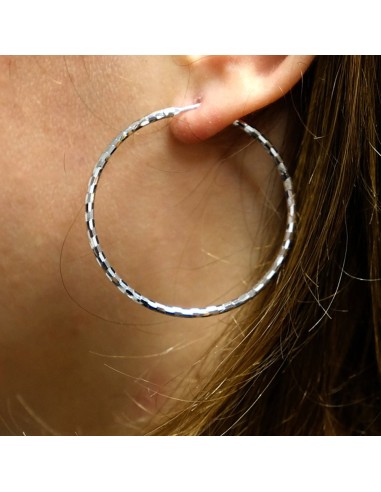 Orecchini Fiore in Argento 925 Con Zirconi...
