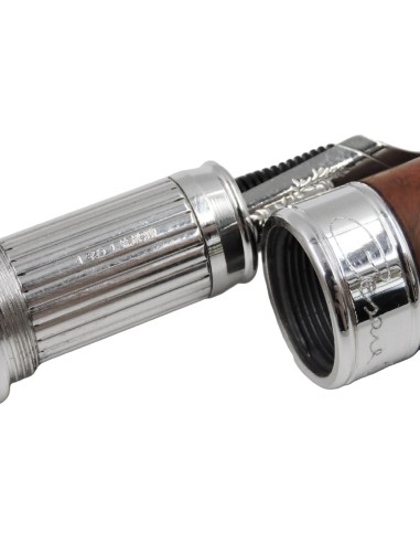 Matt Briar Wood and Sterling Silver Fountain Pen 