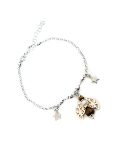 Bracciale in Argento 925 Con Ciondolo Cherubino con... 2