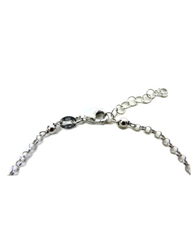 925 Sterling Silver Bracelet With Cherub...