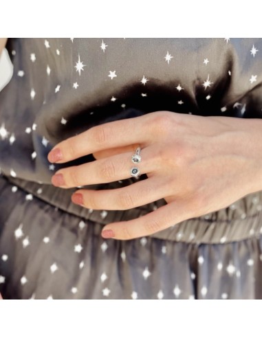 Anello Bulloni in Argento 925 