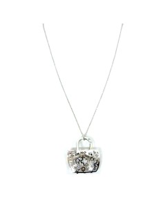 Bracciale Catena Donna in Argento 925 Rodiato con...