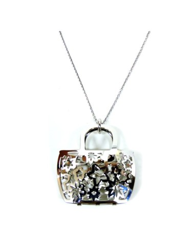 Bracciale Catena Donna in Argento 925 Rodiato...
