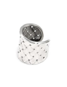 925 Sterling Silver Intertwined Ring 