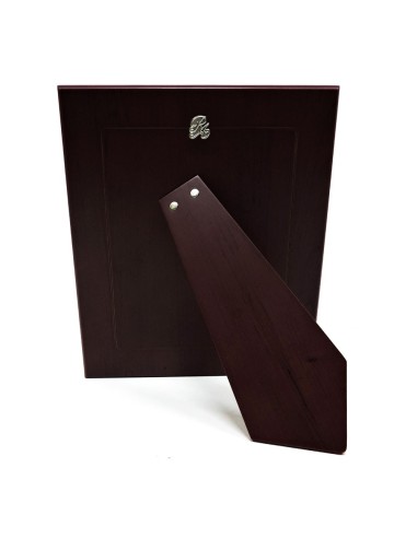 Silver Picture Frame Satin Modern Bricks cm 13x18