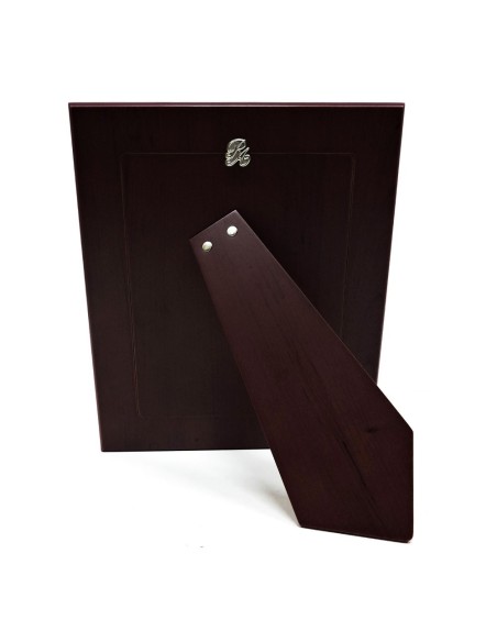 Silver Picture Frame Satin Modern Bricks cm 13x18