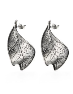 Orecchini Foglia in Argento 925 