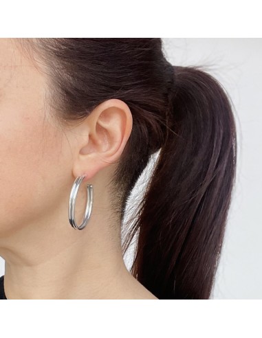 Orecchini Fiore in Argento 925 Con Zirconi...