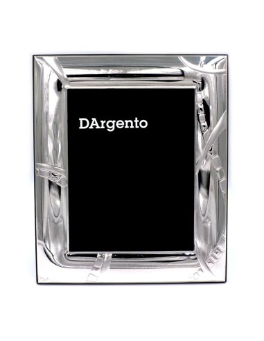 Silver Picture Frame Glossy Stone cm 13x18