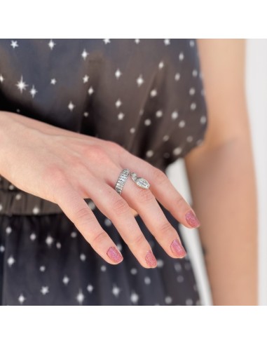 925 Sterling Silver Snake Ring 