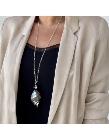 925 Sterling Silver Leaves Necklace