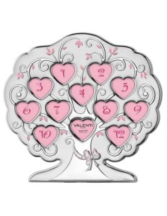 Bilderrahmen Baum zum 12. Monat für ein Baby-Mädchen