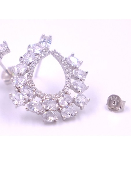 Light Drop 925 Sterling Silver Earrings 