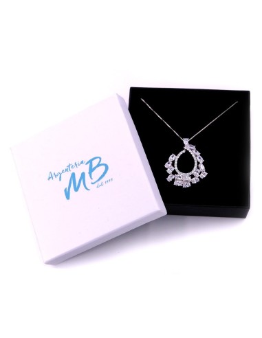 Collana con Ciondolo Light Drop in Argento 925...
