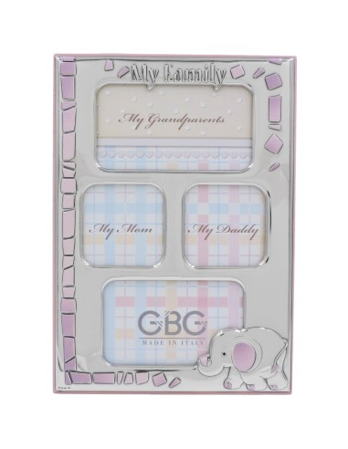 Cornice Nascita Bambina 4 Foto My Family con...