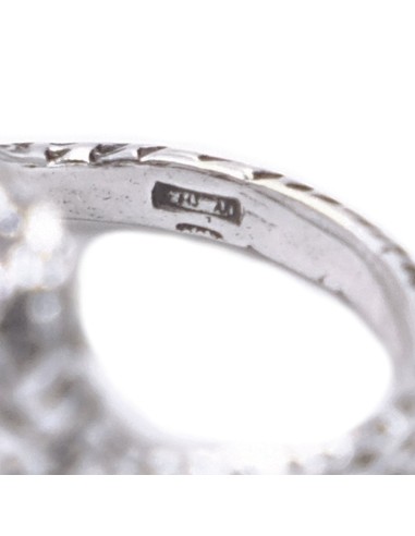 Anello Serpente in Argento Brunito