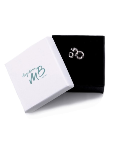 Sterling Silver Snake Ring 