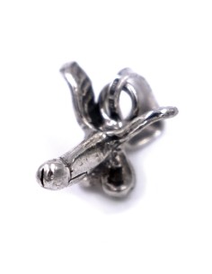 Geflügelter Penis Silberanhänger