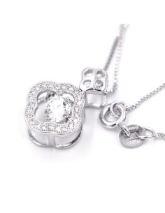 925 Sterling Silver Necklace with Dream Pendant  2