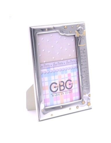 Silver Picture Frame 3,5 x 5 Baby Angel Decor