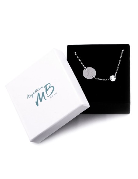 Bracciale in Argento 925 con Medaglietta Baby
