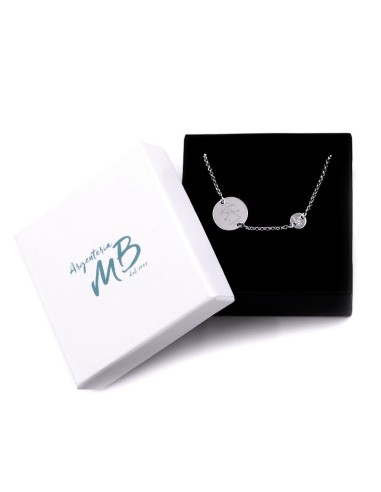 Bracciale in Argento 925 con Medaglietta Baby