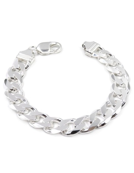 925 Sterling Silver Cuban Chain Bracelet 