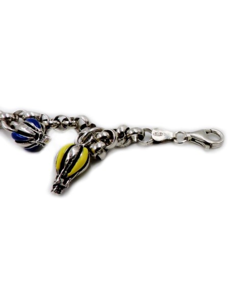 Bracciale Carrozza di Cenerentola Donna in Argento 925 Rodiato 