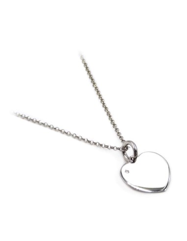 Bracciale Catena Donna in Argento 925 Rodiato...