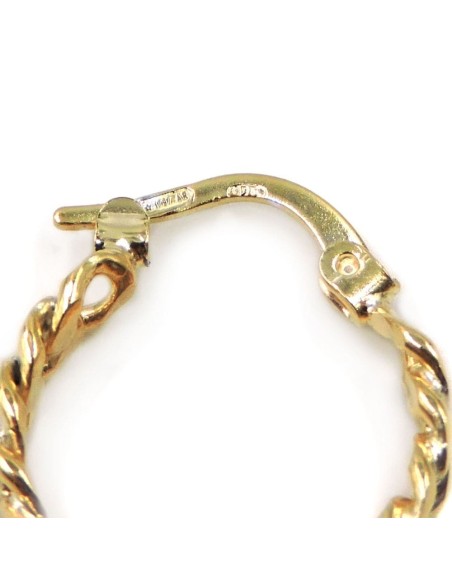 Orecchini Fiore in Argento 925 Con Zirconi Bianchi By Taitù