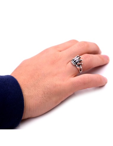 Anello in Argento 800 Royal Crown