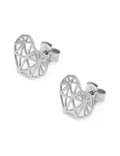 Origami Earrings 925 Sterling Silver 2