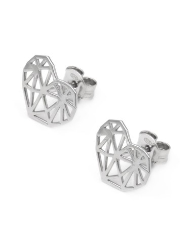 Origami Earrings 925 Sterling Silver