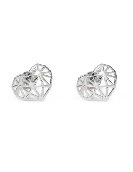 Orecchini Origami Traforati in Argento 925 