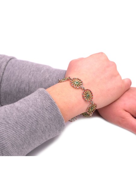 Bracciale Carrozza di Cenerentola Donna in Argento 925 Rodiato 